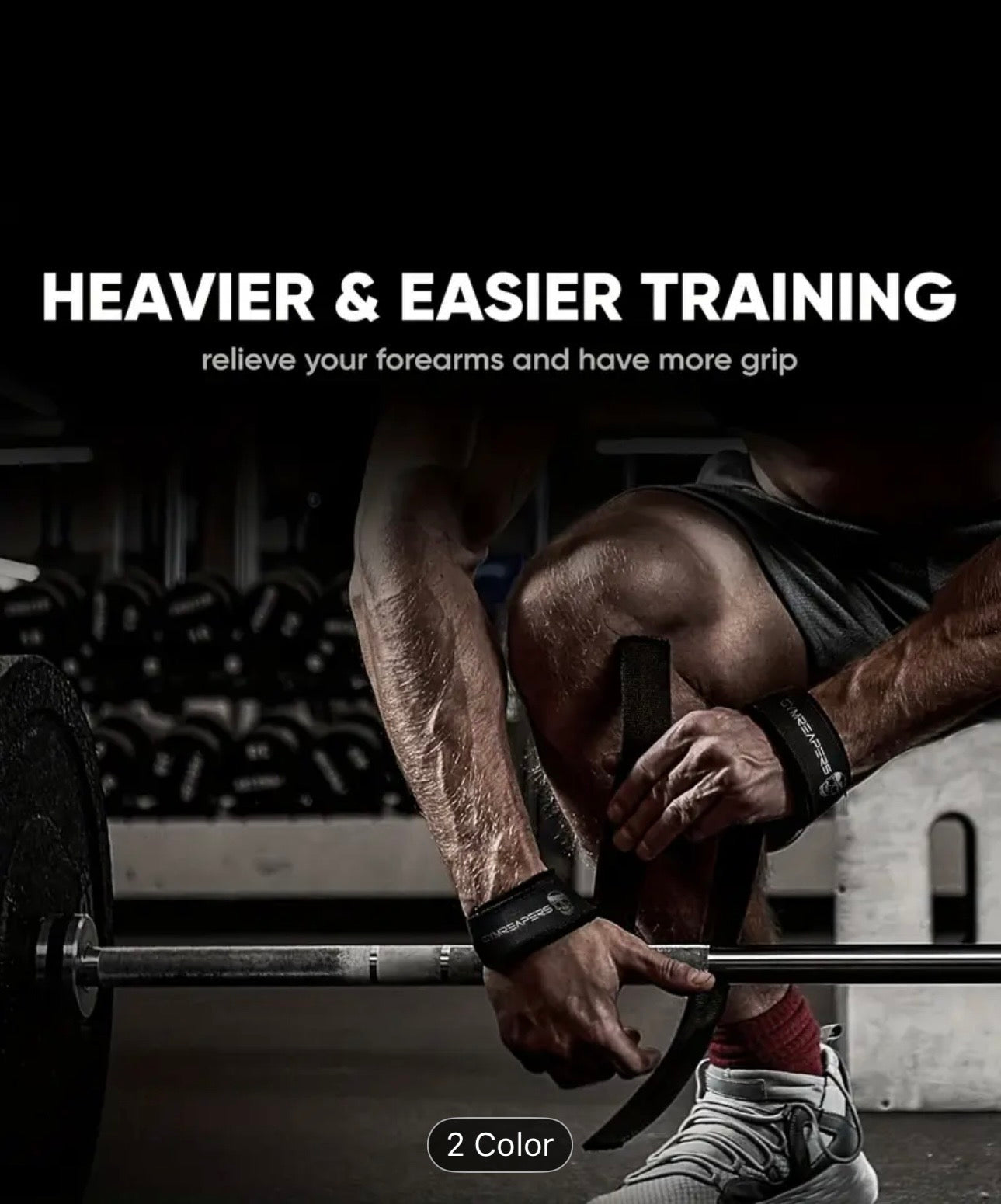 Lifting Straps for Weightlifting, Weight Lifting Straps Gym Power Workouts Lifting Wrist Straps Men Women Support Lifters Deadlift Straps Hard Pull Exercise Straps.