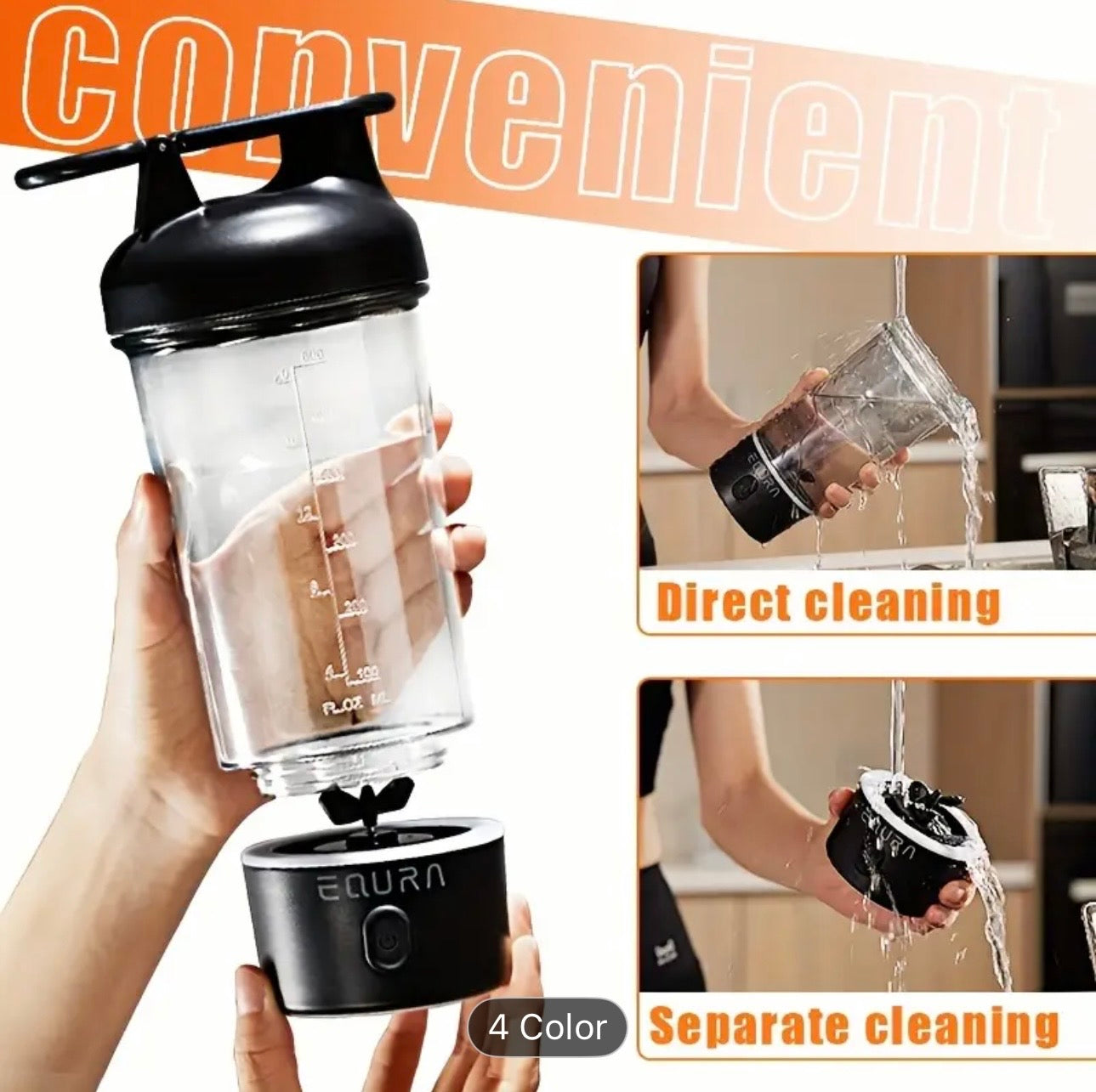 Protein shake mixer