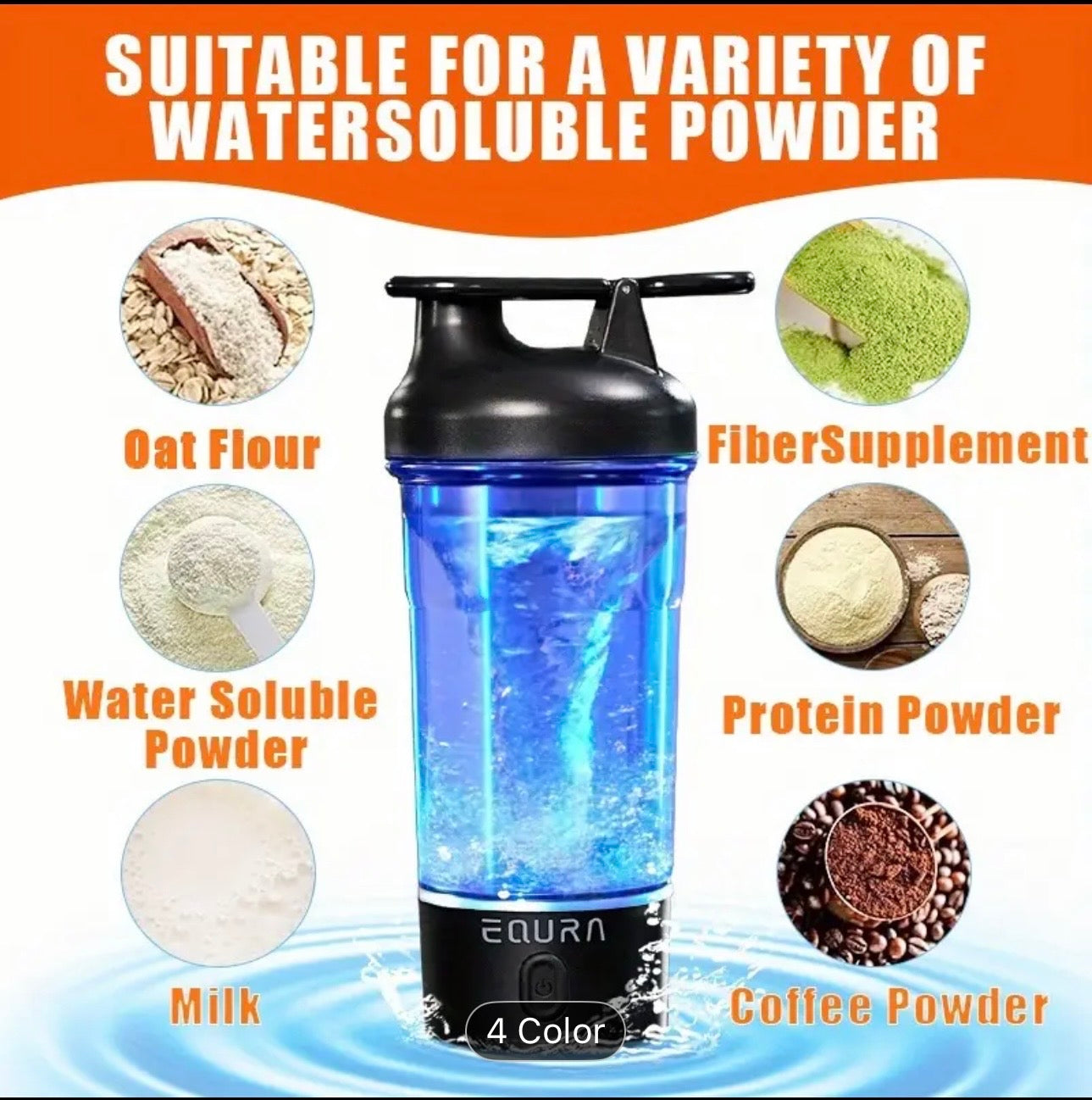 Protein shake mixer