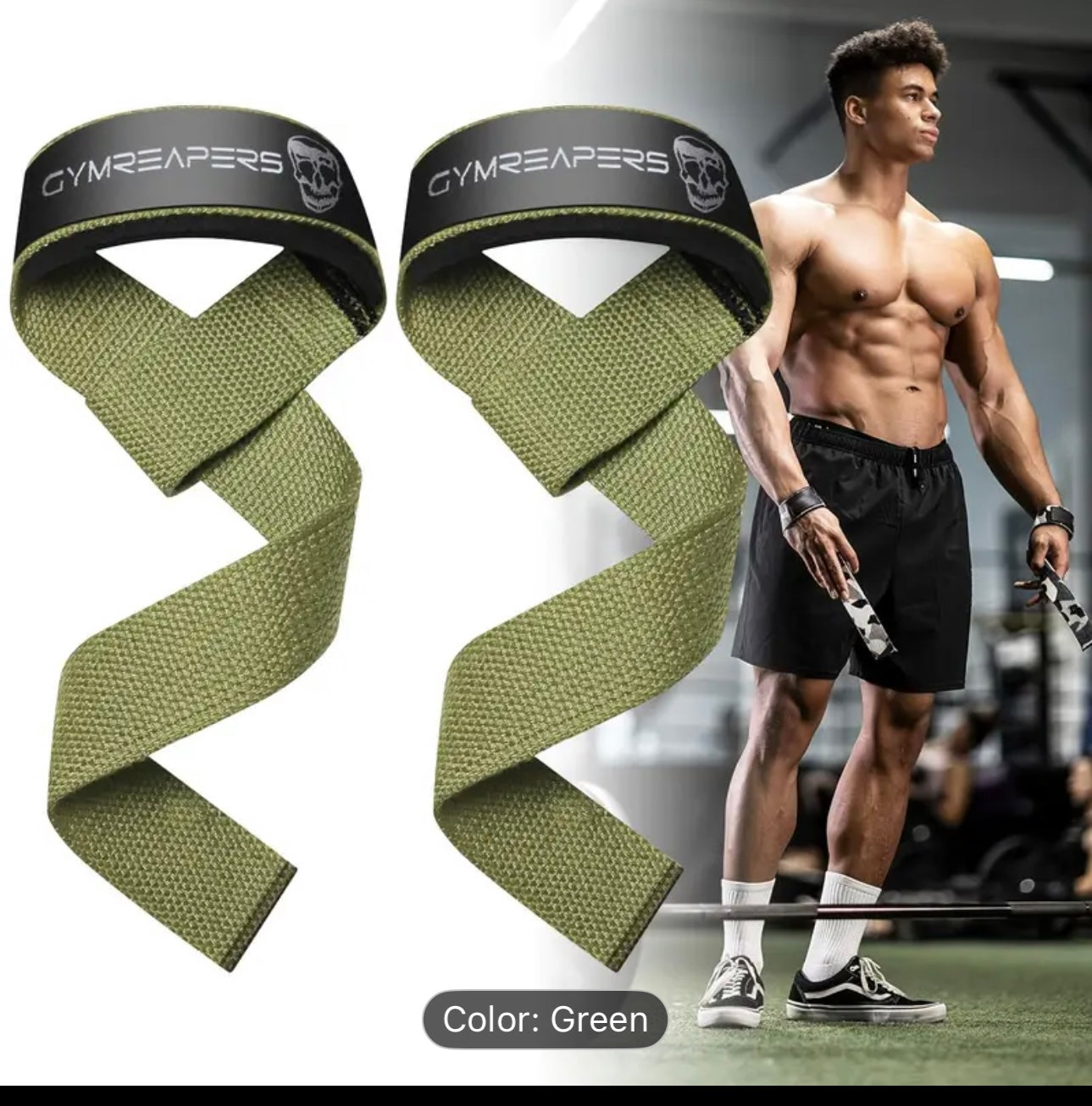 Lifting Straps for Weightlifting, Weight Lifting Straps Gym Power Workouts Lifting Wrist Straps Men Women Support Lifters Deadlift Straps Hard Pull Exercise Straps.